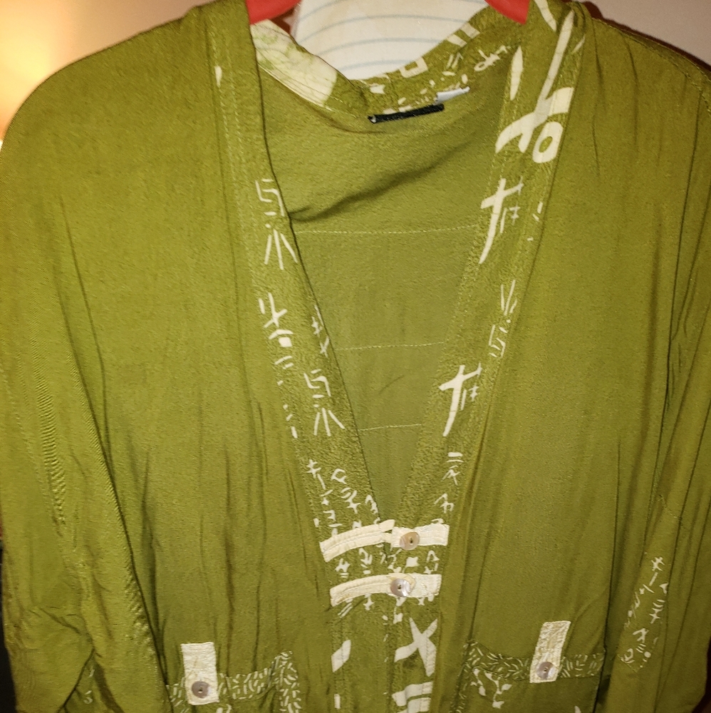 Cardigan style top, lightweight